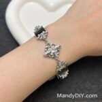 Kit 677 (Tutorial Ready)| DIY Bracelet Kit with 5A Zircon Beads | All-Inclusive Beginner Jewelry Making Gift for Women | Video Guide Included | Finished Product - Image 2