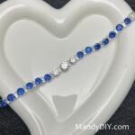 Kit 679 (Tutorial Ready)| DIY Bracelet Kit with 5A Zircon Beads | All-Inclusive Beginner Jewelry Making Gift for Women | Video Guide Included | Finished Product