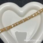 Kit 680 | DIY Bracelet Kit with 5A Zircon Beads | All-Inclusive Beginner Jewelry Making Gift for Women | Video Guide Included | Finished Product - Image 2