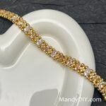 Kit 680 | DIY Bracelet Kit with 5A Zircon Beads | All-Inclusive Beginner Jewelry Making Gift for Women | Video Guide Included | Finished Product - Image 5