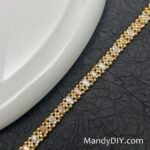 Kit 680 | DIY Bracelet Kit with 5A Zircon Beads | All-Inclusive Beginner Jewelry Making Gift for Women | Video Guide Included | Finished Product - Image 4