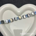 Kit 681(Tutorial Ready) | DIY Bracelet Kit with 5A Zircon Beads | All-Inclusive Beginner Jewelry Making Gift for Women | Video Guide Included | Finished Product - Image 2