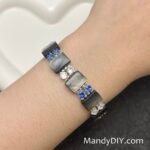 Kit 681(Tutorial Ready) | DIY Bracelet Kit with 5A Zircon Beads | All-Inclusive Beginner Jewelry Making Gift for Women | Video Guide Included | Finished Product - Image 3