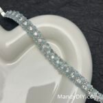 Kit 684 (Tutorial Ready)|| DIY Bracelet Kit with 5A Zircon Beads | All-Inclusive Beginner Jewelry Making Gift for Women | Video Guide Included | Finished Product - Image 5