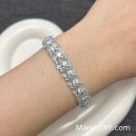 Kit 684 (Tutorial Ready)|| DIY Bracelet Kit with 5A Zircon Beads | All-Inclusive Beginner Jewelry Making Gift for Women | Video Guide Included | Finished Product - Image 3