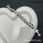 Kit 686B(Tutorial Ready) | DIY Bracelet Kit with 5A Zircon Beads | All-Inclusive Beginner Jewelry Making Gift for Women | Video Guide Included | Finished Product - Image 2