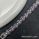 Kit 687 | DIY Bracelet Kit with 5A Zircon Beads | All-Inclusive Beginner Jewelry Making Gift for Women | Video Guide Included | Finished Product - Image 4