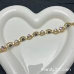 Kit 688 | DIY Bracelet Kit with 5A Zircon Beads | All-Inclusive Beginner Jewelry Making Gift for Women | Video Guide Included | Finished Product - Image 2