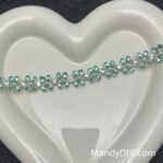 Kit 689 | DIY Bracelet Kit with 5A Zircon Beads | All-Inclusive Beginner Jewelry Making Gift for Women | Video Guide Included | Finished Product - Image 2