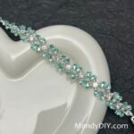 Kit 689 | DIY Bracelet Kit with 5A Zircon Beads | All-Inclusive Beginner Jewelry Making Gift for Women | Video Guide Included | Finished Product - Image 5