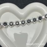 Kit 692 | DIY Bracelet Kit with 5A Zircon Beads | All-Inclusive Beginner Jewelry Making Gift for Women | Video Guide Included | Finished Product - Image 2