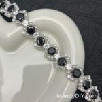 Kit 692 | DIY Bracelet Kit with 5A Zircon Beads | All-Inclusive Beginner Jewelry Making Gift for Women | Video Guide Included | Finished Product - Image 5