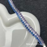 Kit 693(Tutorial Ready) | DIY Bracelet Kit with 5A Zircon Beads | All-Inclusive Beginner Jewelry Making Gift for Women | Video Guide Included | Finished Product - Image 2