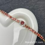Kit 694 | DIY Bracelet Kit with 5A Zircon Beads | All-Inclusive Beginner Jewelry Making Gift for Women | Video Guide Included | Finished Product - Image 5
