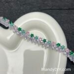 Kit 694B (Tutorial Ready)| DIY Bracelet Kit with 5A Zircon Beads | All-Inclusive Beginner Jewelry Making Gift for Women | Video Guide Included | Finished Product - Image 5