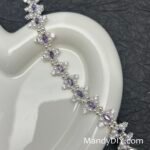 Kit 695 | DIY Bracelet Kit with 5A Zircon Beads | All-Inclusive Beginner Jewelry Making Gift for Women | Video Guide Included | Finished Product - Image 5