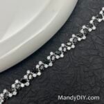 Kit 696 | DIY Bracelet Kit with 5A Zircon Beads | All-Inclusive Beginner Jewelry Making Gift for Women | Video Guide Included | Finished Product - Image 4