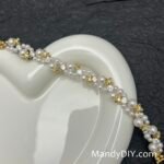 Kit 698 | DIY Bracelet Kit with 5A Zircon Beads | All-Inclusive Beginner Jewelry Making Gift for Women | Video Guide Included | Finished Product - Image 5