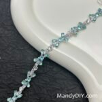 Kit 699 | DIY Bracelet Kit with 5A Zircon Beads | All-Inclusive Beginner Jewelry Making Gift for Women | Video Guide Included | Finished Product