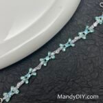 Kit 699 | DIY Bracelet Kit with 5A Zircon Beads | All-Inclusive Beginner Jewelry Making Gift for Women | Video Guide Included | Finished Product - Image 4