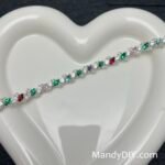 Kit 700 (Tutorial Ready)| DIY Bracelet Kit with 5A Zircon Beads | All-Inclusive Beginner Jewelry Making Gift for Women | Video Guide Included | Finished Product - Image 2