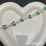 Kit 701 (Tutorial Ready)| DIY Bracelet Kit with 5A Zircon Beads | All-Inclusive Beginner Jewelry Making Gift for Women | Video Guide Included | Finished Product - Image 2