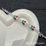 Kit 701 (Tutorial Ready)| DIY Bracelet Kit with 5A Zircon Beads | All-Inclusive Beginner Jewelry Making Gift for Women | Video Guide Included | Finished Product - Image 5