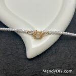 Kit 702 (Tutorial Ready)| DIY Bracelet Kit with 5A Zircon Beads | All-Inclusive Beginner Jewelry Making Gift for Women | Video Guide Included | Finished Product