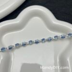 Kit 706 | DIY Bracelet Kit with 5A Zircon Beads | All-Inclusive Beginner Jewelry Making Gift for Women | Video Guide Included | Finished Product - Image 4