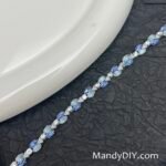 Kit 706 | DIY Bracelet Kit with 5A Zircon Beads | All-Inclusive Beginner Jewelry Making Gift for Women | Video Guide Included | Finished Product - Image 3
