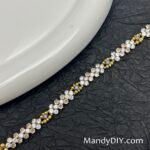 Kit 707 (Tutorial Ready)| DIY Bracelet Kit with 5A Zircon Beads | All-Inclusive Beginner Jewelry Making Gift for Women | Video Guide Included | Finished Product - Image 3