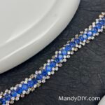 Kit 708 | DIY Bracelet Kit with 5A Zircon Beads | All-Inclusive Beginner Jewelry Making Gift for Women | Video Guide Included | Finished Product - Image 3