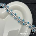 Kit 710 | DIY Bracelet Kit with 5A Zircon Beads | All-Inclusive Beginner Jewelry Making Gift for Women | Video Guide Included | Finished Product - Image 5