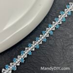 Kit 710 | DIY Bracelet Kit with 5A Zircon Beads | All-Inclusive Beginner Jewelry Making Gift for Women | Video Guide Included | Finished Product - Image 3