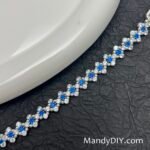 Kit 711 (Tutorial Ready)| DIY Bracelet Kit with 5A Zircon Beads | All-Inclusive Beginner Jewelry Making Gift for Women | Video Guide Included | Finished Product - Image 3