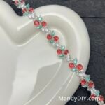 Kit 712 (Tutorial Ready)| DIY Bracelet Kit with 5A Zircon Beads | All-Inclusive Beginner Jewelry Making Gift for Women | Video Guide Included | Finished Product - Image 5