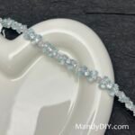 Kit 713 | DIY Bracelet Kit with 5A Zircon Beads | All-Inclusive Beginner Jewelry Making Gift for Women | Video Guide Included | Finished Product - Image 5