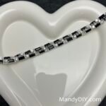 Kit 716 | DIY Bracelet Kit with 5A Zircon Beads | All-Inclusive Beginner Jewelry Making Gift for Women | Video Guide Included | Finished Product - Image 4