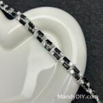 Kit 716 | DIY Bracelet Kit with 5A Zircon Beads | All-Inclusive Beginner Jewelry Making Gift for Women | Video Guide Included | Finished Product - Image 5