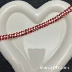 Kit 717 | DIY Bracelet Kit with 5A Zircon Beads | All-Inclusive Beginner Jewelry Making Gift for Women | Video Guide Included | Finished Product - Image 4