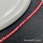Kit 717 | DIY Bracelet Kit with 5A Zircon Beads | All-Inclusive Beginner Jewelry Making Gift for Women | Video Guide Included | Finished Product - Image 3
