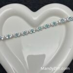 Kit 718 | DIY Bracelet Kit with 5A Zircon Beads | All-Inclusive Beginner Jewelry Making Gift for Women | Video Guide Included | Finished Product - Image 3