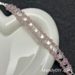 Kit 720 | DIY Bracelet Kit with 5A Zircon Beads | All-Inclusive Beginner Jewelry Making Gift for Women | Video Guide Included | Finished Product - Image 5