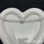 Kit 723 (Tutorial Ready)| DIY Bracelet Kit with 5A Zircon Beads | All-Inclusive Beginner Jewelry Making Gift for Women | Video Guide Included | Finished Product - Image 4