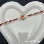 Kit 726 | DIY Bracelet Kit with 5A Zircon Beads | All-Inclusive Beginner Jewelry Making Gift for Women | Video Guide Included | Finished Product - Image 4